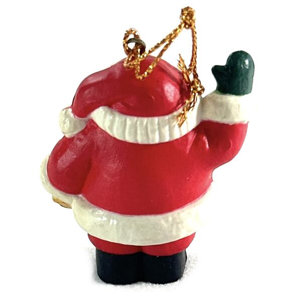 Lot Of 4 Assorted Santa Christmas Ornaments - Picture 7 of 10